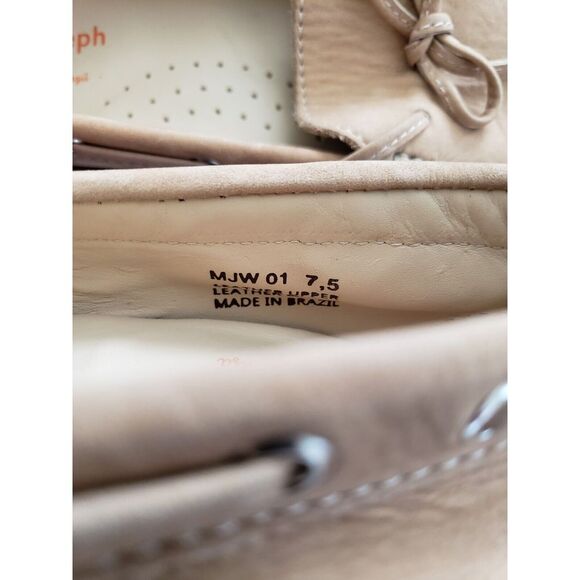 Marc‎ Joseph New York Coney Island Driving Moccasins Flats Sz 7.5 Comfort Shoes - Picture 5 of 11